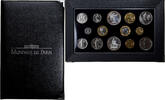 Frankreich Coffret 1 c. à 100 frs. Monnaie de Paris, FDC, STGL -