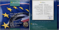 Polen 1 Grosz to 5 Złotych Accession to the EU, Warsaw, BU, STGL -