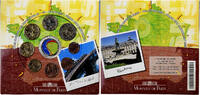 Frankreich 1 c. to 2€ + token Souvenir-set, BU, MDP, STGL -
