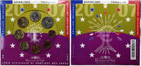 Frankreich 1 Cent to 2 Euro BU, Monnaie de Paris, STGL -