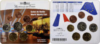 Frankreich 1 Cent to 2 Euro Salon de Berlin World Money Fair, BU, MDP -