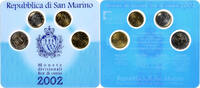 San Marino 20 Cents to 2€ FDC, Rome, STGL -