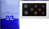 Frankreich Coffret 1c. à 2€ PP, Monnaie de Paris, STGL -