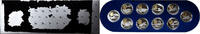 Kanada Set 10 x 20 $ Elizabeth II, Powered Flights, Ottawa, PP -