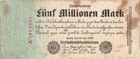 Deutschland 5 Millionen Mark 1923-07-25, SS -