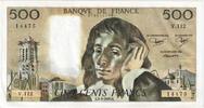 Frankreich 500 Francs Pascal, 1980-04-03, V.11214475, VZ -