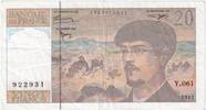 Frankreich 20 Francs Debussy, Y.061922931, VZ -