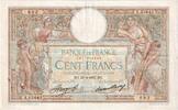 Frankreich 100 Francs Luc Olivier Merson, 1937-04-15, X.53642693, SS+ -