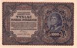 Polen 1000 Marek 1919-08-23, VZ, PMG -