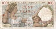 Frankreich 100 Francs Sully, 1940-08-01, S+, Fayette:26.34, KM:94 -