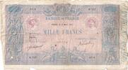 Frankreich 1000 Francs Bleu et Rose, 1911-03-09, H.737, S -