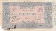 Frankreich 1000 Francs Bleu et Rose, 1926-06-26, H.2500, S -