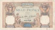 Frankreich 1000 Francs Cérès et Mercure, 1930-08-28, Q.991, S+ -