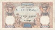 Frankreich 1000 Francs Cérès et Mercure, 1927-10-21, T.629, SS -