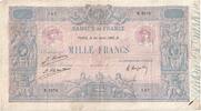 Frankreich 1000 Francs Bleu et Rose, 1926-04-20, R.2276, S+ -