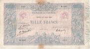 Frankreich 1000 Francs Bleu et Rose, 1925-08-06, M.1997, S -