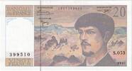 Frankreich 20 Francs Debussy, S.053, UNZ -