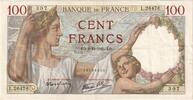 Frankreich 100 Francs Sully, 1941-12-04, L.26476, VZ -