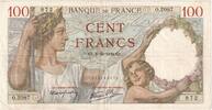 Frankreich 100 Francs Sully, 1939-10-05, O.2087, SS -