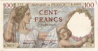 Frankreich 100 Francs Sully, 1942-04-02, K.30210, SS -