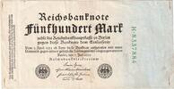 Deutschland 500 Mark 1922-07-07, SS -