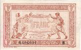 Frankreich 1 Franc 1917-1919 Army Treasury, UNZ- -