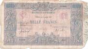 Frankreich 1000 Francs Bleu et Rose, 1917-07-21, O.1092, S -