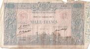 Frankreich 1000 Francs Bleu et Rose, 1926-09-08, F.2731, S -