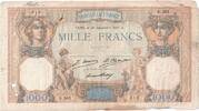 Frankreich 1000 Francs Cérès et Mercure, 1927-09-26, R.562, S -