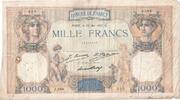 Frankreich 1000 Francs Cérès et Mercure, 1927-05-25, J.264, S -
