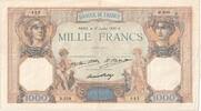 Frankreich 1000 Francs Cérès et Mercure, 1930-07-17, D.934, SS -