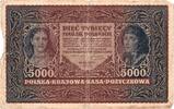 Polen 5000 Marek 1920-02-07, S+ -