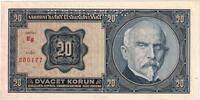 20 Korun 1926 Tschechoslowakei 1926-10-01, UNZ UNZ