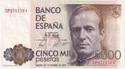 5000 Pesetas 1979 Spanien Geldschein, 1979-10-23, KM:160, SS SS