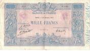 Frankreich 1000 Francs Bleu et Rose, P.1735, SS, Fayette:36.39, KM:67j -
