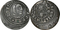 Spanien 16 Maravedis Münze, Philip IV, Segovia, SGE, Kupfer, KM:172 -