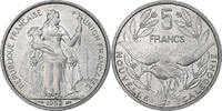 Neukaledonien 5 Francs Paris, Aluminium, VZ+, KM:4 -