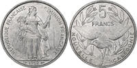 Neukaledonien 5 Francs Paris, Aluminium, VZ+, KM:4 -