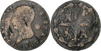 Spanien 8 Maravedis Joseph Napolean, Segovia, Kupfer, S -