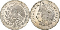 Mexiko 50 Centavos Mexico City, Kupfer-Nickel, VZ, KM:452 -