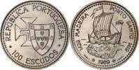 Portugal 100 Escudos Madeira and Porto Santo, Lisbon, Kupfer-Nickel -