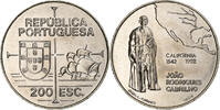 Portugal 200 Escudos California, Lisbon, Kupfer-Nickel, VZ, KM:661 -