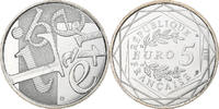 Frankreich 5 Euro Liberté, Pessac, Billon, UNZ -