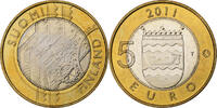 Finnland 5 Euro Uusimaa, Vantaa, Bi-Metallic, VZ -