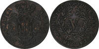 Portugal 5 Reis Maria I, Lisbon, Kupfer, SS, KM:305 -