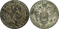 Österreich 20 Kreuzer Ferdinand I, Vienna, Silber, SS+, KM:2208 -