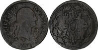Spanien 4 maravedis Charles IV, Segovia, Kupfer, S, KM:427 -