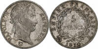 Frankreich 5 Francs Napoleon I, Rouen, Silber, SS+, Gadoury:584 -