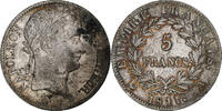 Frankreich 5 Francs Napoleon I, Paris, Silber, SS+, Gadoury:584 -