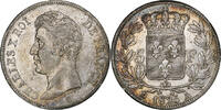 Frankreich 5 Francs Charles X, Paris, Silber, SS+, Gadoury:643 -